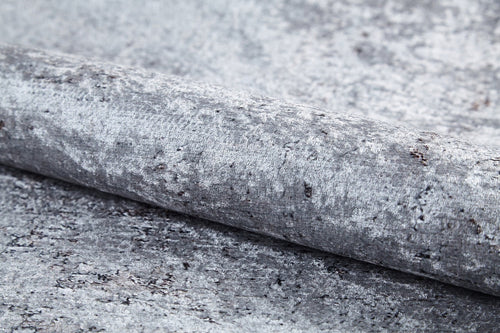 Modern Area Rug – Grey Digital Print Rug with Non Slip, Antibacterial Design