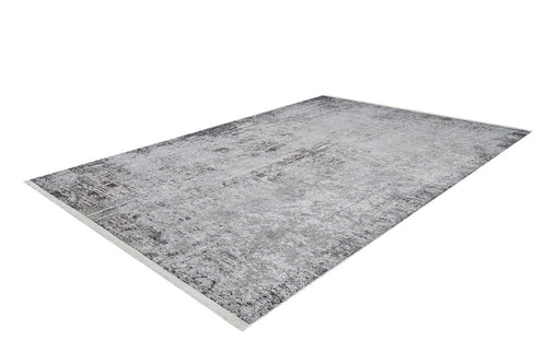 Modern Area Rug – Grey Digital Print Rug with Non Slip, Antibacterial Design