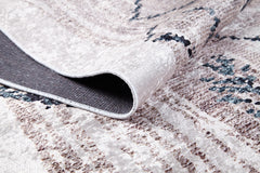 Tehuacan Beige Geometric Digital Print Area Rug