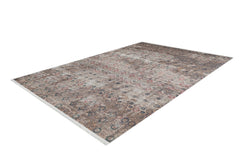 Modern Digital Print Rug - Brown Area Rug With Non Slip, Antibacterial Carpet