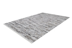 Modern Area Rug – Grey Digital Print Rug | Antibacterial, Non Slip Floor Mat