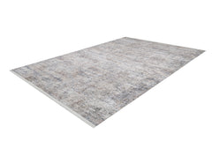 Modern Area Rug – Grey Digital Print Carpet | Non Slip, Antibacterial Floor Rug