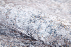 Modern Area Rug – Grey Digital Print Carpet | Non Slip, Antibacterial Floor Rug