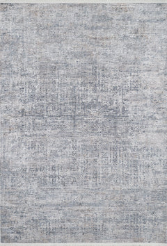 Modern Digital Area Rug – Grey Non Slip Antibacterial Carpet for Living Room