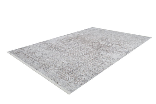 Bhalwal Beige Modern Digital Print Area Rug