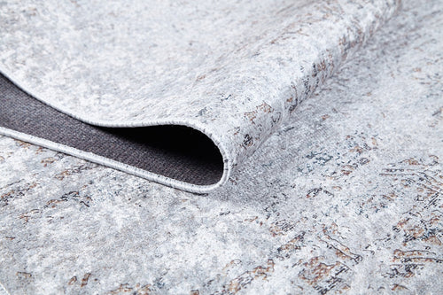 Bhalwal Beige Modern Digital Print Area Rug