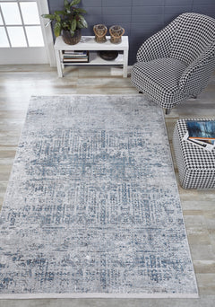 Modern Area Rug – Grey Digital Print Rug | Antibacterial Non Slip Carpet
