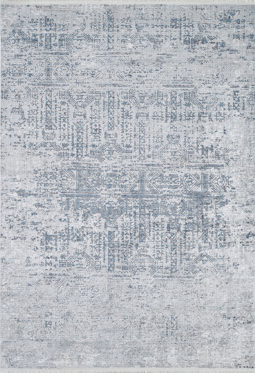 Modern Area Rug – Grey Digital Print Rug | Antibacterial Non Slip Carpet