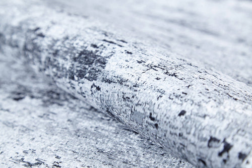 Modern Digital Print Rug – Grey Area Rug | Non Slip, Antibacterial, Washable Carpet