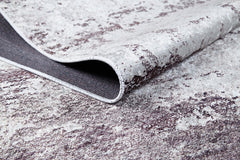 Modern Area Rug - Cream Digital Print Rug | Non Slip, Antibacterial Carpet