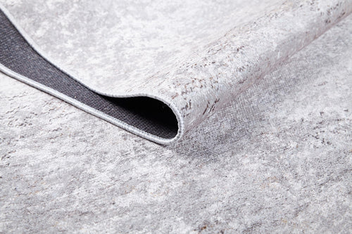 Modern Area Rug – Grey Digital Print Carpet | Non Slip, Antibacterial Floor Covering