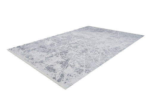 Modern Digital Area Rug – Grey Non Slip Washable Carpet for Living Room