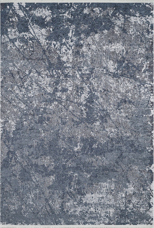 Modern Area Rug – Anthracite Digital Print Carpet | Non Slip, Washable Floor Covering