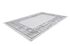 Dombivali Grey Frame Digital Print Area Rug