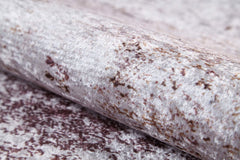 Modern Digital Area Rug – Brown Non Slip Antibacterial Carpet for Living Room