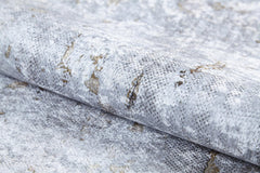 Modern Digital Area Rug - Grey Non Slip Antibacterial Carpet for Living Room