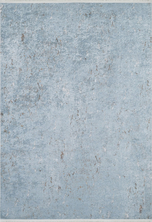 Modern Area Rug – Blue Digital Print Carpet | Non Slip, Antibacterial Floor Covering