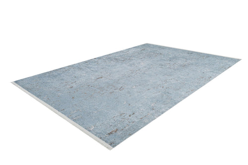 Modern Area Rug – Blue Digital Print Carpet | Non Slip, Antibacterial Floor Covering