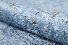 Modern Area Rug – Blue Digital Print Carpet | Non Slip, Antibacterial Floor Covering