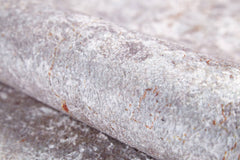 Ravalpindi Beige Frame Digital Print Area Rug