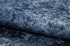 Blue Frame Area Rug - Digital Print Rug | Antibacterial, Non Slip, Dust Free Carpet