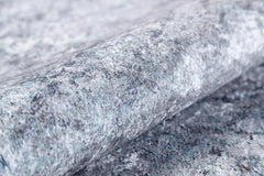 Modern Area Rug - Blue Digital Print Carpet | Antibacterial, Non Slip, Washable