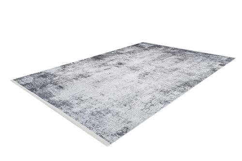 Modern Digital Area Rug - Grey Non Slip Washable Carpet for Living Room