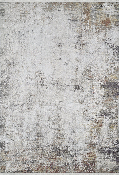 Digital Print Area Rug – Modern Beige Non Slip Antibacterial Carpet for Living Room