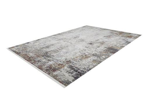 Digital Print Area Rug – Modern Beige Non Slip Antibacterial Carpet for Living Room