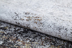 Digital Print Area Rug – Modern Beige Non Slip Antibacterial Carpet for Living Room