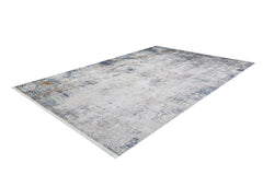 Modern Area Rug – Blue Digital Print Carpet | Antibacterial, Non-Slip, Washable Floor Covering