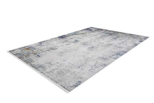 Modern Area Rug – Blue Digital Print Carpet | Antibacterial, Non-Slip, Washable Floor Covering