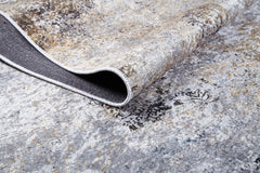 Kirman Grey Modern Digital Print Area Rug