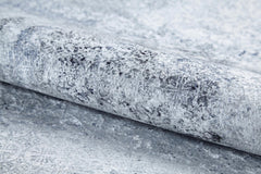 Modern Area Rug – Grey Digital Print Carpet | Non Slip, Antibacterial Floor Covering