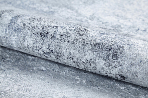 Modern Area Rug – Grey Digital Print Carpet | Non Slip, Antibacterial Floor Covering