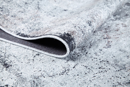 Zencan Grey Modern Digital Print Area Rug