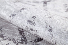 Beige Geometric Area Rug – Digital Print Rug | Non Slip, Antibacterial Carpet