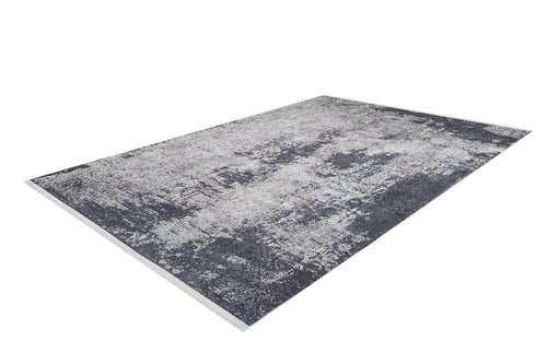 Modern Area Rug - Grey Digital Print Carpet | Non Slip, Antibacterial Floor Mat