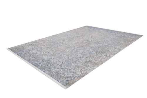 Modern Digital Print Rug – Grey Area Rug With Non Slip, Antibacterial Design