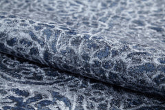 Babol Blue Modern Digital Print Area Rug