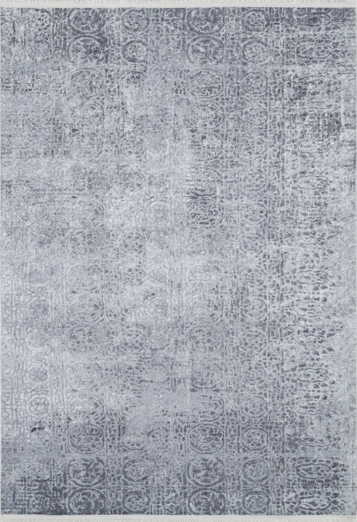 Modern Area Rug – Grey Digital Print Carpet | Antibacterial Non Slip Floor Mat