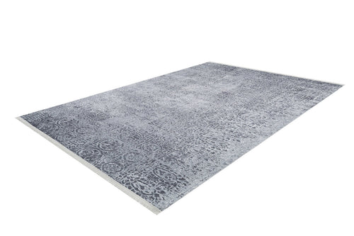 Modern Area Rug – Grey Digital Print Carpet | Antibacterial Non Slip Floor Mat