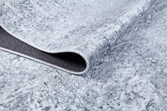 Modern Digital Area Rug - Grey Non Slip Antibacterial Carpet for Living Room