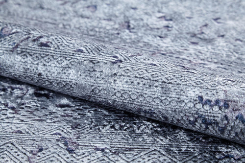 Purple Modern Area Rug – Digital Print Rug | Antibacterial, Non Slip Carpet