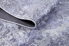 Bukan Purple Modern Digital Print Area Rug