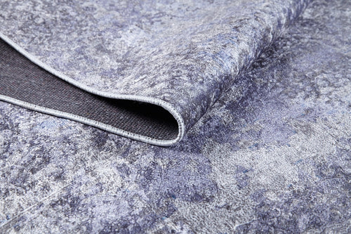 Bukan Purple Modern Digital Print Area Rug