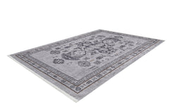 SanPablo Grey Modern Digital Print Area Rug
