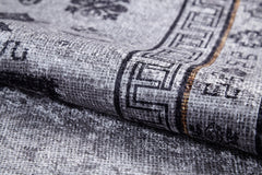 SanPablo Grey Modern Digital Print Area Rug