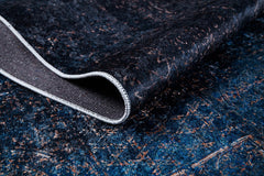 Modern Navy Area Rug - Digital Print Carpet | Antibacterial, Non Slip, Dust Free