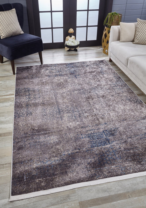 Modern Digital Area Rug – Stylish Mink Carpet With Non Slip, Antibacterial Features